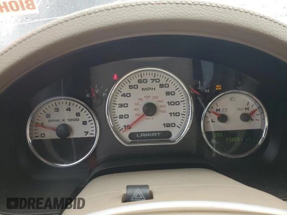 2006 Ford F-150 XL with VIN 1FTPW14V16FB63755, listed as a Copart auction lot 44211145 with 290,801 mi miles and Salvage Title. Bid and sale history available at carsss.com. Image 9.