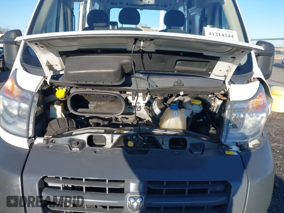 2017 Ram ProMaster Cargo with VIN 3C6TRVDGXHE505951, listed as a IAAI auction lot 41214244 with 285,962 mi miles. Bid and sale history available at carsss.com. Image 10.