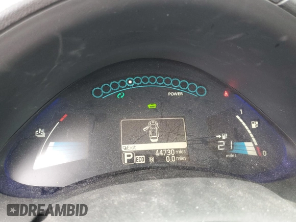 2017 Nissan LEAF SL with VIN 1N4BZ0CP7HC303445, listed as a Copart auction lot 76774883 with 44,730 mi miles and . Bid and sale history available at DreamBid. Image 9.