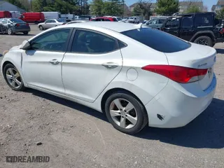 2012 Hyundai Elantra Limited with VIN 5NPDH4AE6CH063798, listed as a IAAI auction lot 42008129 with 150,715 mi miles. Bid and sale history available at carsss.com. Image 3.