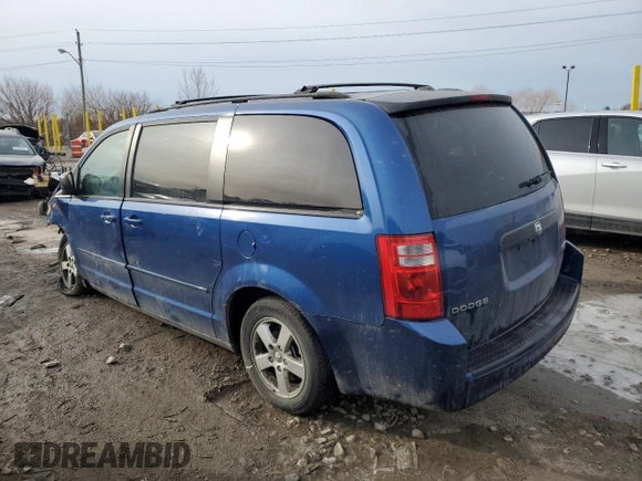 2010 Dodge Grand Caravan Hero with VIN 2D4RN3D1XAR488672, listed as a Copart auction lot 42770615 with Not Provided miles and Salvage Title. Bid and sale history available at DreamBid. Image 2.