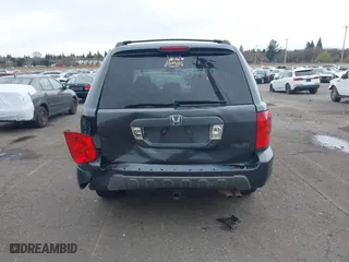 2004 Honda Pilot EX with VIN 2HKYF18444H583826, listed as a IAAI auction lot 41812601 with 196,846 mi miles. Bid and sale history available at carsss.com. Image 16.