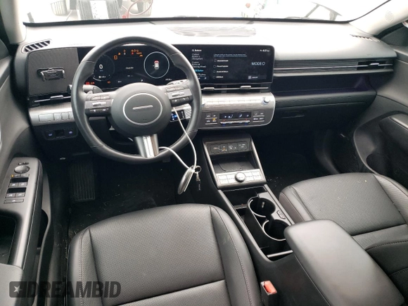 2024 Hyundai Kona Limited with VIN KM8HECA31RU066685, listed as a Copart auction lot 46361145 with 37,334 mi miles and Salvage Title. Bid and sale history available at carsss.com. Image 8.