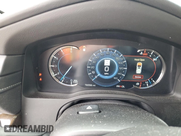 2018 Cadillac Escalade ESV Premium Luxury with VIN 1GYS4JKJ4JR113630, listed as a Copart auction lot 56296265 with 76,556 mi miles and Salvage title. Bid and sale history available at DreamBid. Image 9.