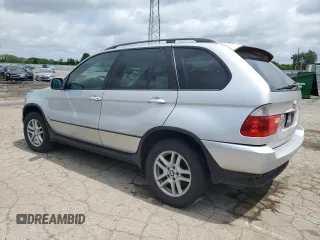 2006 BMW X5 3.0i with VIN 5UXFA13536LY42308, listed as a Copart auction lot 63107674 with 0 mi miles and Salvage Title. Bid and sale history available at carsss.com. Image 2.