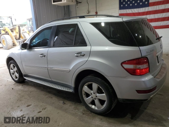2009 Mercedes-Benz M 350 with VIN 4JGBB86E59A521108, listed as a Copart auction lot 55895495 with 126,829 mi miles and Clean Title. Bid and sale history available at DreamBid. Image 2.