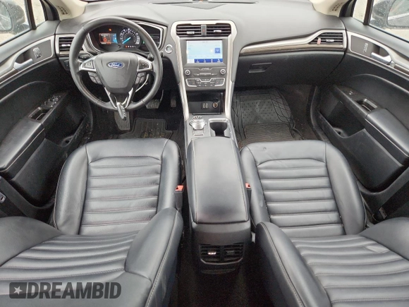 2020 Ford Fusion SEL with VIN 3FA6P0CD2LR115343, listed as a Copart auction lot 62756005 with 106,628 mi miles and Salvage title. Bid and sale history available at DreamBid. Image 8.