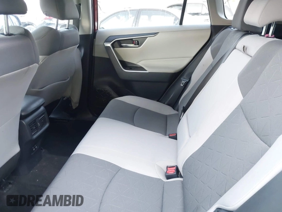 2019 Toyota RAV4 Hybrid XLE with VIN 2T3RWRFV8KW024302, listed as a IAAI auction lot 42777287 with 42,413 mi miles and . Bid and sale history available at DreamBid. Image 8.