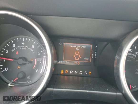 2021 Ford Mustang EcoBoost with VIN 1FA6P8TH8M5116860, listed as a Copart auction lot 59227495 with 66,207 mi miles and Salvage title. Bid and sale history available at DreamBid. Image 9.