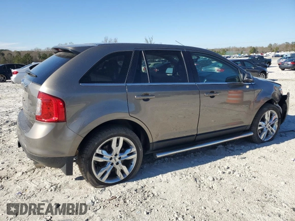 2014 Ford Edge Limited with VIN 2FMDK3KC5EBA22968, listed as a Copart auction lot 50161055 with 48,308 mi miles and Salvage Title. Bid and sale history available at carsss.com. Image 3.