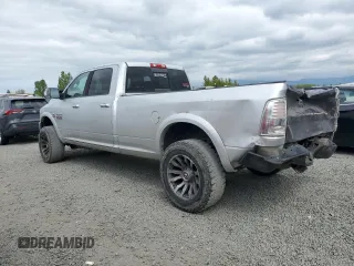 2014 Ram 2500 Laramie with VIN 3C6UR5KL1EG213660, listed as a Copart auction lot 53750055 with 267,667 mi miles and Salvage title. Bid and sale history available at DreamBid. Image 2.