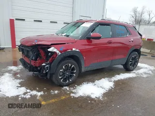 2021 Chevrolet TrailBlazer LT with VIN KL79MRSL3MB094227, listed as a IAAI auction lot 41840440 with 52,233 mi miles and . Bid and sale history available at DreamBid. Image 2.