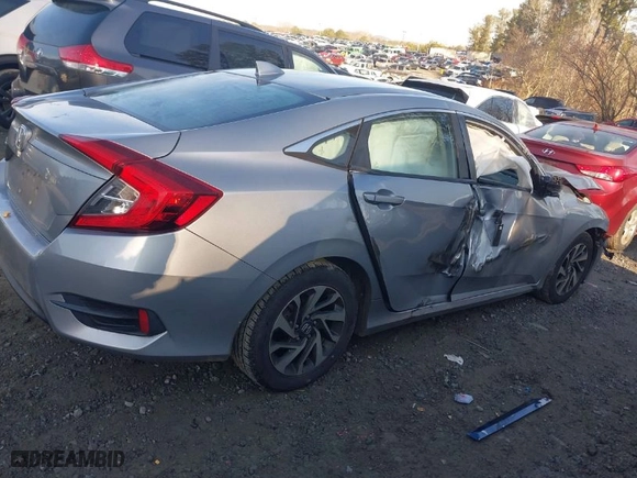 2017 Honda Civic Sedan EX with VIN 19XFC2F74HE082111, listed as a IAAI auction lot 41444908 with 168,886 mi miles. Bid and sale history available at carsss.com. Image 13.