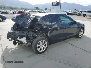 2013 Mazda 3 i SV with VIN JM1BL1TF3D1823625, listed as a Copart auction lot 56344925 with 95,814 mi miles and Salvage title. Bid and sale history available at DreamBid. Image 3.