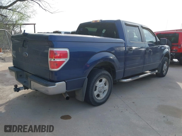 2010 Ford F-150 XL with VIN 1FTEW1C80AFA68518, listed as a IAAI auction lot 41872405 with 193,759 mi miles. Bid and sale history available at carsss.com. Image 4.