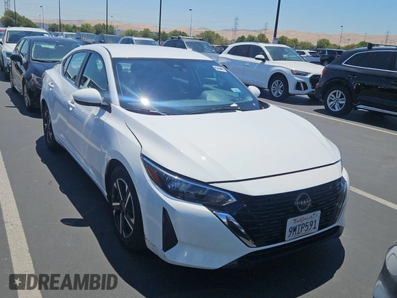 2024 Nissan Sentra SV with VIN 3N1AB8CV1RY290503, listed as a IAAI auction lot 42832742 with 25,571 mi miles and . Bid and sale history available at DreamBid. Image 48.