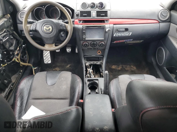 2007 Mazda 3 Mazdaspeed3 Sport z VIN JM1BK34L771748449, wystawiony jako Copart lot #54368285 z przebiegiem Nie podano mil oraz Czysty tytuł • Clean title. Historia ofert i sprzedaży dostępna na DreamBid. Obrazek 8.