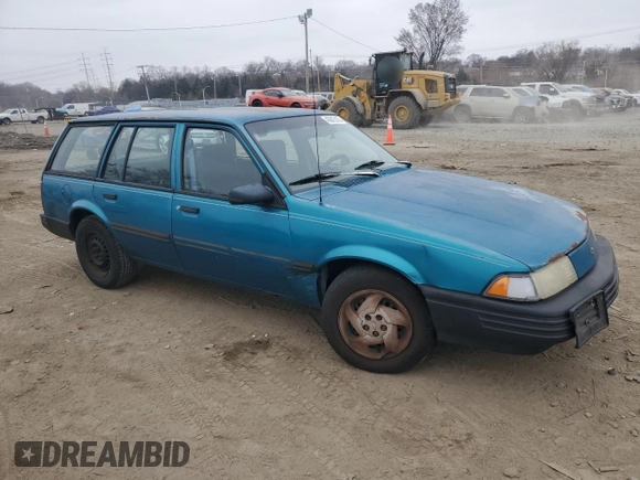 1993 Chevrolet Cavalier with VIN 1G1JC8444P7213714, listed as a Copart auction lot 43815125 with 226,411 mi miles and Salvage Title. Bid and sale history available at DreamBid. Image 4.
