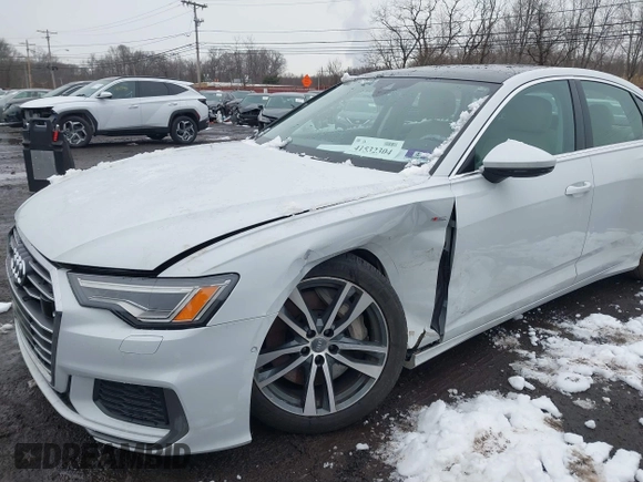 2019 Audi A6 Premium Plus with VIN WAUL2AF28KN052114, listed as a IAAI auction lot 41532304 with 29,252 mi miles. Bid and sale history available at carsss.com. Image 17.