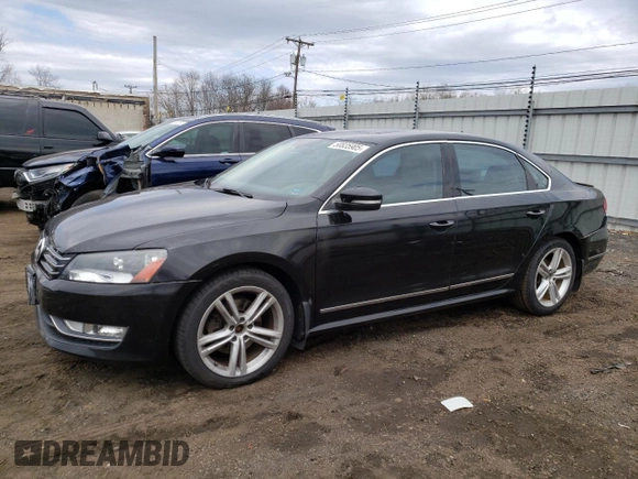 2015 Volkswagen Passat SEL Premium with VIN 1VWCT7A31FC121677, listed as a Copart auction lot 50835905 with 122,782 mi miles and Salvage title. Bid and sale history available at DreamBid. Image 1.