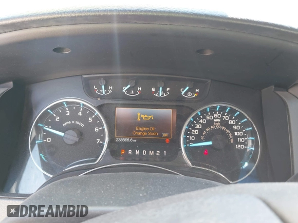 2011 Ford F-150 XL with VIN 1FTEX1CM3BFC84410, listed as a IAAI auction lot 41825309 with 233,666 mi miles. Bid and sale history available at carsss.com. Image 7.