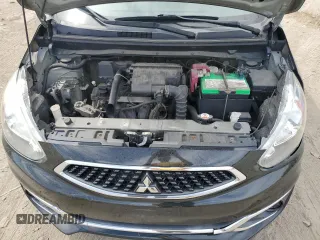 2017 Mitsubishi Mirage ES with VIN ML32A3HJ6HH016319, listed as a Copart auction lot 53732925 with 177,388 mi miles and Salvage title. Bid and sale history available at DreamBid. Image 11.