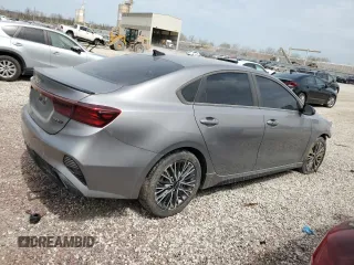 2024 Kia Forte GT-Line with VIN 3KPF54AD6RE824433, listed as a Copart auction lot 44980015 with 17,032 mi miles and Salvage Title. Bid and sale history available at carsss.com. Image 3.