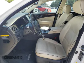 2014 Hyundai Equus Signature with VIN KMHGH4JH1EU083114, listed as a Copart auction lot 57020065 with 103,700 mi miles and Salvage title. Bid and sale history available at DreamBid. Image 7.