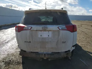 2014 Toyota RAV4 XLE with VIN 2T3RFREV4EW130395, listed as a Copart auction lot 47382795 with 0 mi miles and Salvage Title. Bid and sale history available at carsss.com. Image 6.