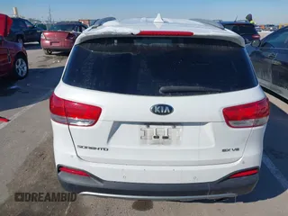 2017 Kia Sorento EX V6 with VIN 5XYPH4A51HG196061, listed as a IAAI auction lot 41627200 with 142,060 mi miles. Bid and sale history available at carsss.com. Image 16.