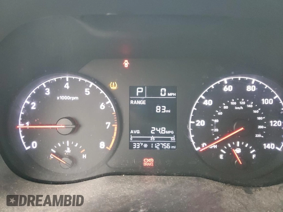 2019 Hyundai Accent SE with VIN 3KPC24A3XKE068114, listed as a Copart auction lot 45110065 with 112,756 mi miles and Salvage Title. Bid and sale history available at DreamBid. Image 9.