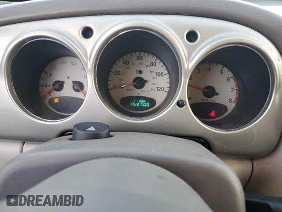 2004 Chrysler PT Cruiser with VIN 3C4FY58864T329675, listed as a Copart auction lot 75852894 with 159,700 mi miles and Salvage Title. Bid and sale history available at DreamBid. Image 9.