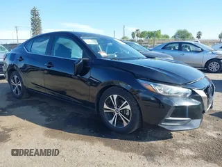 2021 Nissan Sentra SV with VIN 3N1AB8CV6MY221587, listed as a IAAI auction lot 41899533 with 55,317 mi miles and . Bid and sale history available at DreamBid. Image 13.