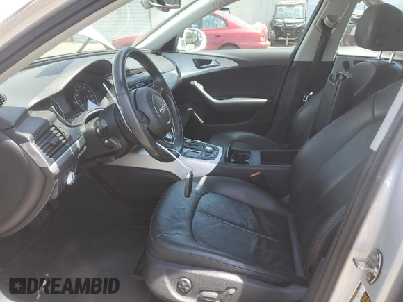 2012 Audi A6 Premium Plus with VIN WAUGGAFC8CN122689, listed as a Copart auction lot 61095835 with 102,668 mi miles and Clean title. Bid and sale history available at DreamBid. Image 7.