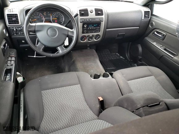 2012 GMC Canyon SLE1 with VIN 1GTH6MFE4C8107716, listed as a Copart auction lot 67265344 with 80,350 mi miles and Salvage Title. Bid and sale history available at carsss.com. Image 8.