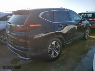 2021 Honda CR-V LX with VIN 5J6RW1H25ML007428, listed as a Copart auction lot 46152795 with 46,683 mi miles and Salvage Title. Bid and sale history available at carsss.com. Image 3.