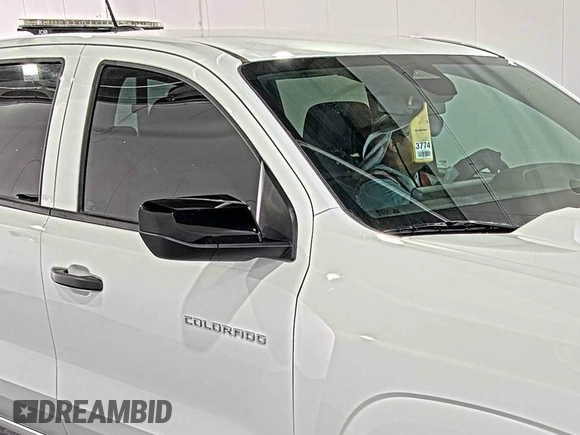2023 Chevrolet Colorado 4WD Work Truck with VIN 1GCGTBEC6P1200177, listed as a IAAI auction lot 42667374 with 8,222 mi miles and . Bid and sale history available at DreamBid. Image 16.