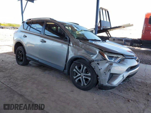2018 Toyota RAV4 LE with VIN JTMZFREV0JJ201813, listed as a Copart auction lot 53485955 with 30,968 mi miles and Salvage Title. Bid and sale history available at carsss.com. Image 4.