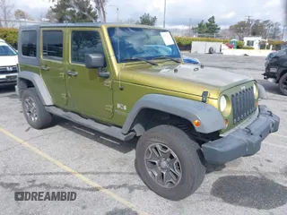 2007 Jeep Wrangler Unlimited X with VIN 1J8GB39107L114510, listed as a IAAI auction lot 41736367 with 467,567 mi miles and . Bid and sale history available at DreamBid. Image 1.
