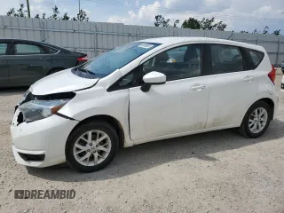 2018 Nissan Note SV with VIN 3N1CE2CP4JL369311, listed as a Copart auction lot 59320085 with 82,055 mi miles and Salvage title. Bid and sale history available at DreamBid. Image 1.