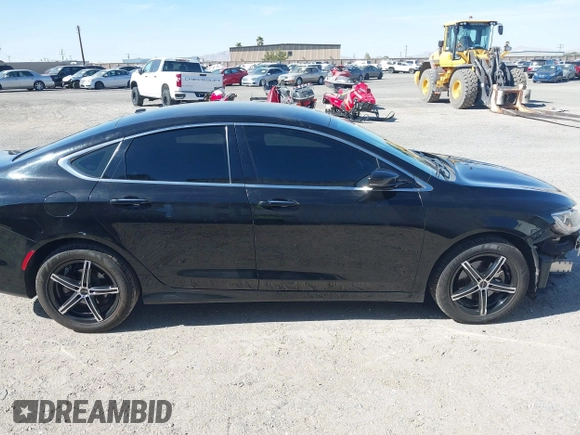2015 Chrysler 200 C with VIN 1C3CCCCB7FN549469, listed as a IAAI auction lot 42077364 with 99,721 mi miles. Bid and sale history available at carsss.com. Image 14.