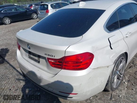 2017 BMW 4 Series 430i with VIN WBA4F7C30HG789541, listed as a IAAI auction lot 41991831 with 93,361 mi miles and . Bid and sale history available at DreamBid. Image 16.
