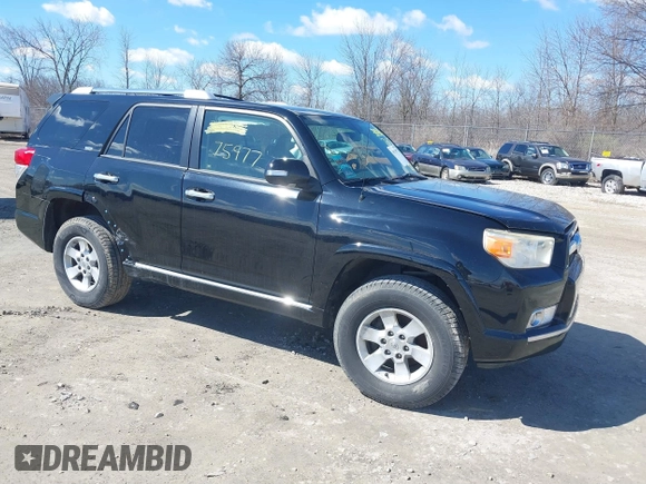 2010 Toyota 4Runner Trail with VIN JTEBU5JR0A5003049, listed as a IAAI auction lot 39075977 with 159,785 mi miles and . Bid and sale history available at DreamBid. Image 1.