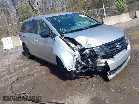 2013 Honda Odyssey EX z VIN 5FNRL5H43DB042964, wystawiony jako IAAI lot #41877997 z przebiegiem 130 282 mil mil oraz . Historia ofert i sprzedaży dostępna na DreamBid. Obrazek 1.