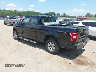 2018 Ford F-150 XL with VIN 1FTEX1EP8JKC44174, listed as a IAAI auction lot 42682689 with 196,761 mi miles and . Bid and sale history available at DreamBid. Image 3.