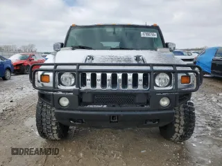 2003 Hummer H2 with VIN 5GRGN23U23H143918, listed as a Copart auction lot 47998755 with 147,603 mi miles and Clean Title. Bid and sale history available at carsss.com. Image 5.