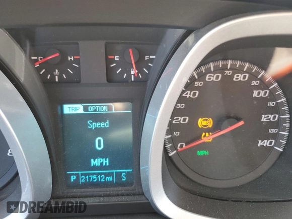 2013 Chevrolet Equinox LT with VIN 2GNFLPE32D6227028, listed as a Copart auction lot 74994674 with 217,512 mi miles and Clean Title. Bid and sale history available at DreamBid. Image 9.