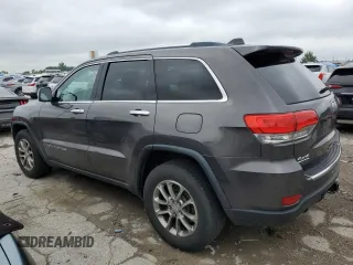 2014 Jeep Grand Cherokee Limited with VIN 1C4RJFBMXEC308211, listed as a Copart auction lot 63435115 with 136,389 mi miles and Clean title. Bid and sale history available at DreamBid. Image 2.