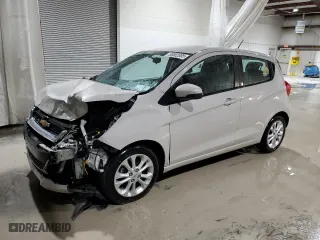 2021 Chevrolet Spark 1LT with VIN KL8CD6SA7MC749434, listed as a Copart auction lot 50882005 with 45,675 mi miles and Salvage Title. Bid and sale history available at carsss.com. Image 1.