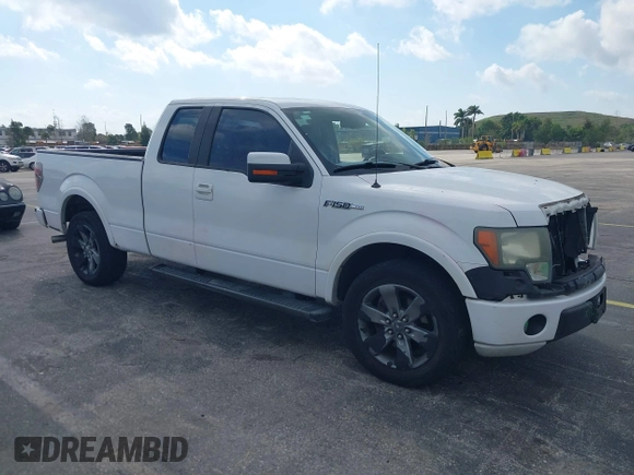 2010 Ford F-150 XL with VIN 1FTFX1CV0AKE45296, listed as a IAAI auction lot 41760317 with 208,459 mi miles. Bid and sale history available at carsss.com. Image 1.